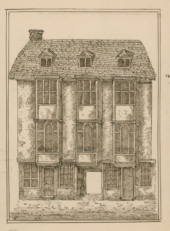 Falcon Tavern, Bankside, Londres - English School