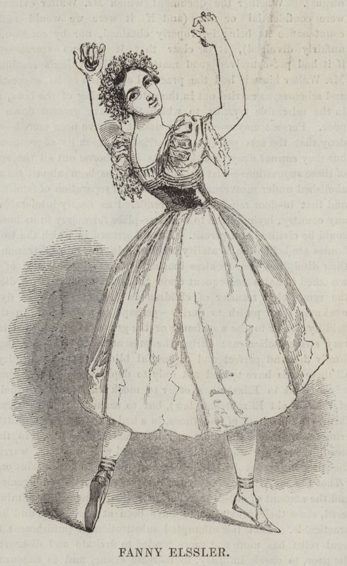 Fanny Elssler (gravure) - English School