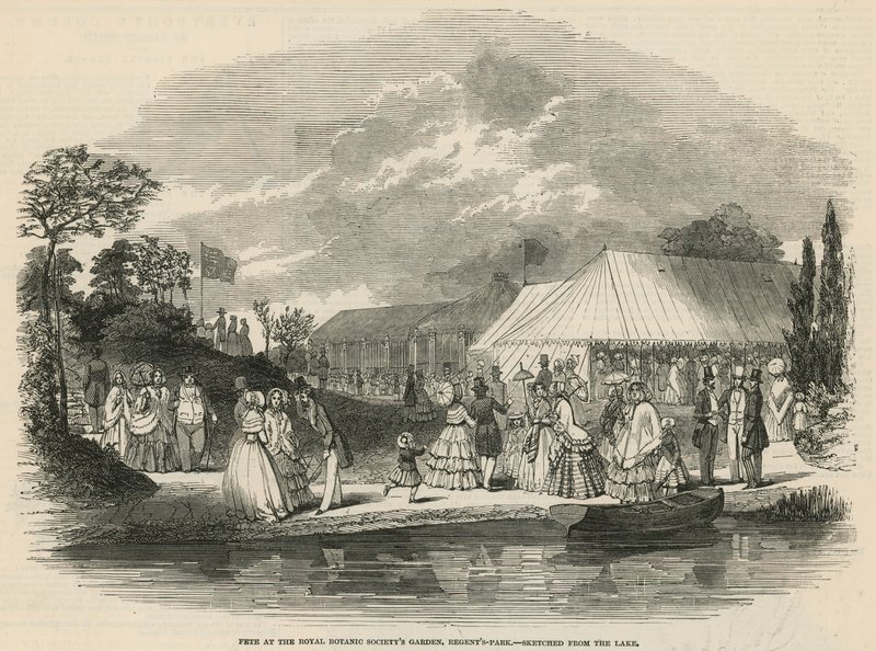 Fête au jardin de la Société royale de botanique - English School