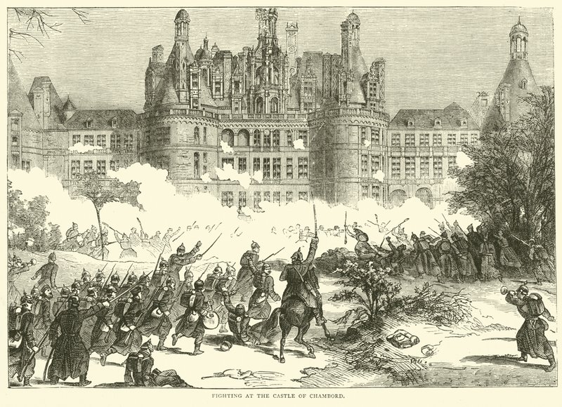 Combat au château de Chambord, décembre 1870 - English School
