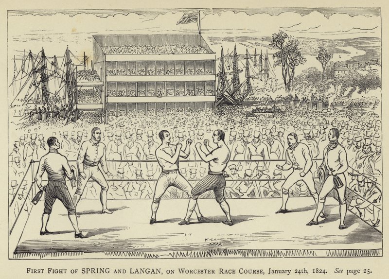 Premier combat de Spring et Langan, sur l