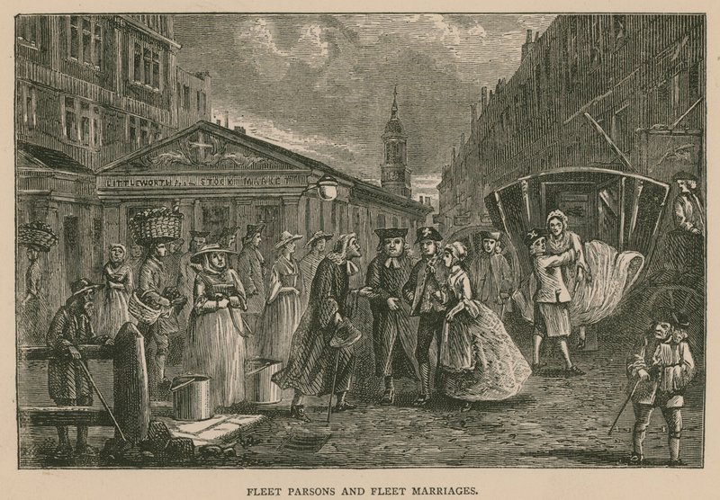 Les prêtres de Fleet et les mariages de Fleet - English School