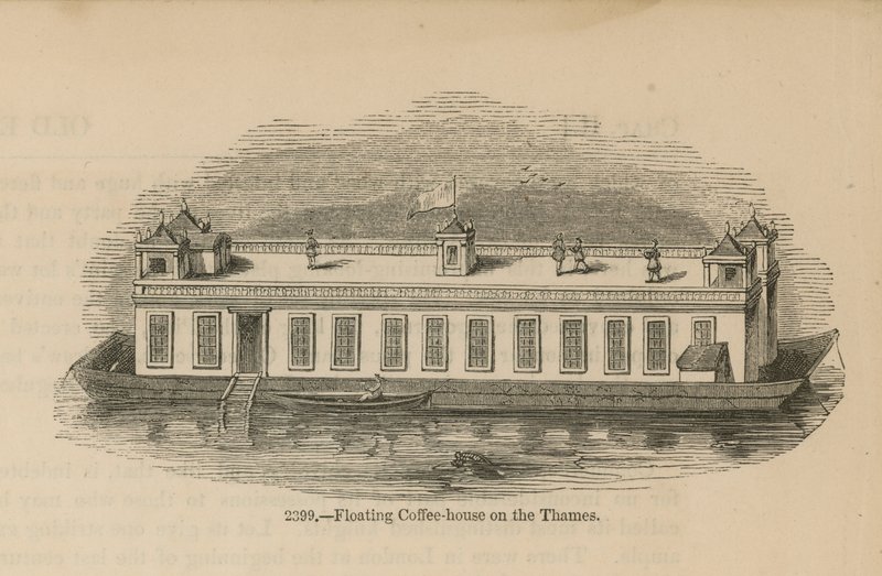 Café flottant sur la Tamise - English School