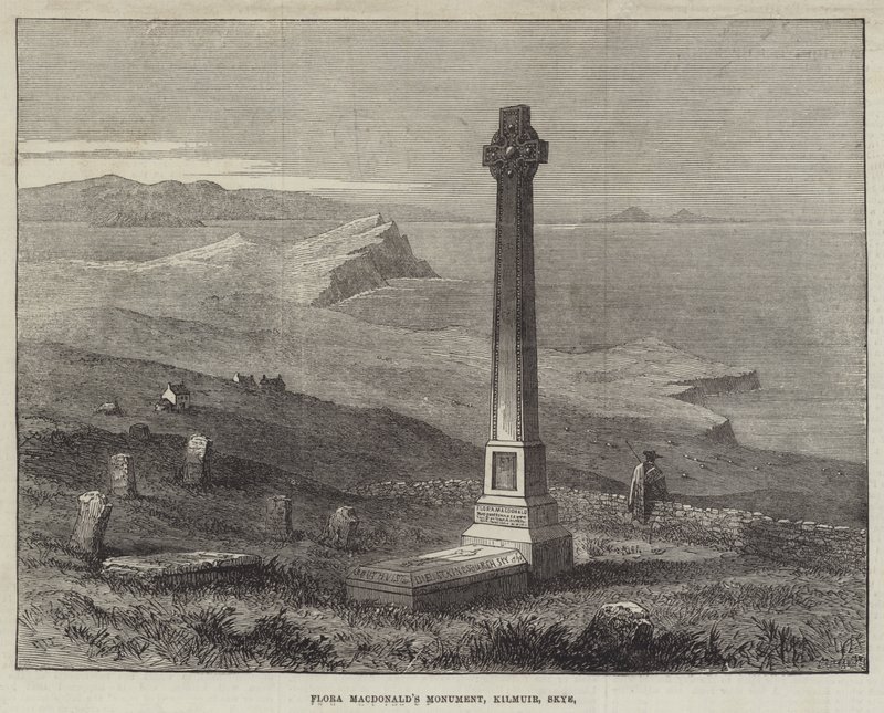 Monument de Flora MacDonald, Kilmuir, Skye - English School
