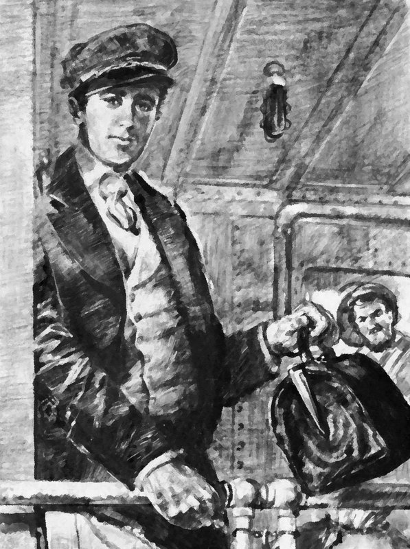 Pendant des années, Joseph Conrad a navigué autour des océans du monde dans la marine marchande britannique - English School