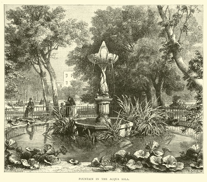 Fontaine dans l
