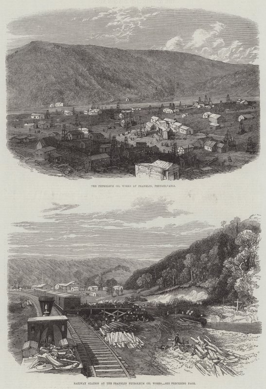 Usines de pétrole Franklin - English School