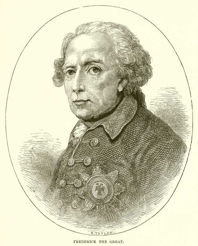 Frédéric le Grand - English School