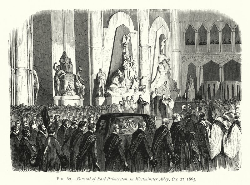Funérailles de Lord Palmerston, à l