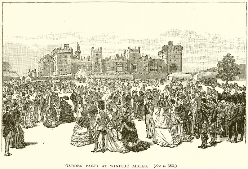 Garden-party au château de Windsor - English School
