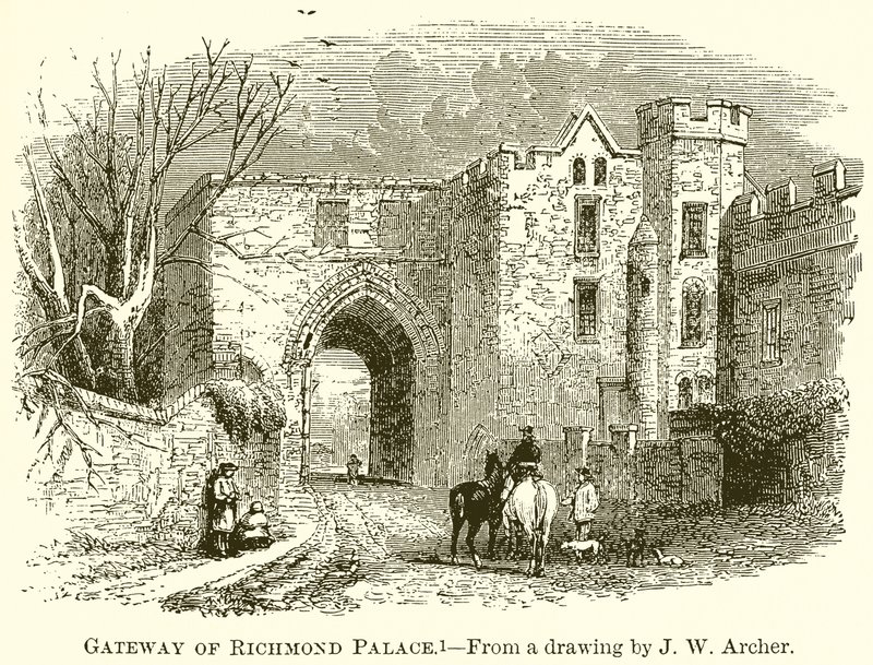 Porte du palais de Richmond - English School