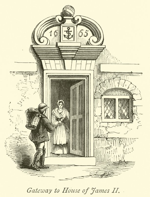 Porte de la maison de Jacques II - English School