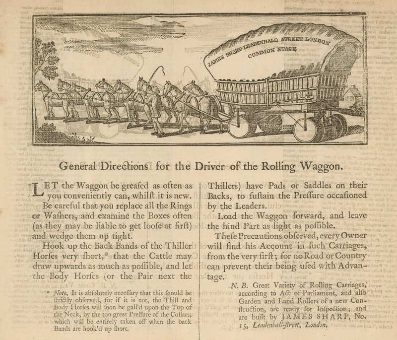 Directives générales pour le conducteur du chariot roulant - English School