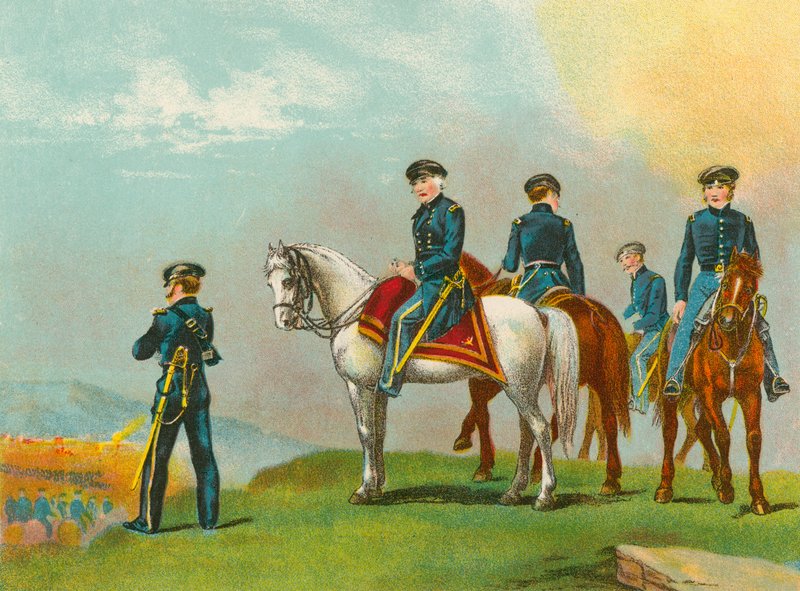Le général Taylor à la bataille de Monterrey - English School