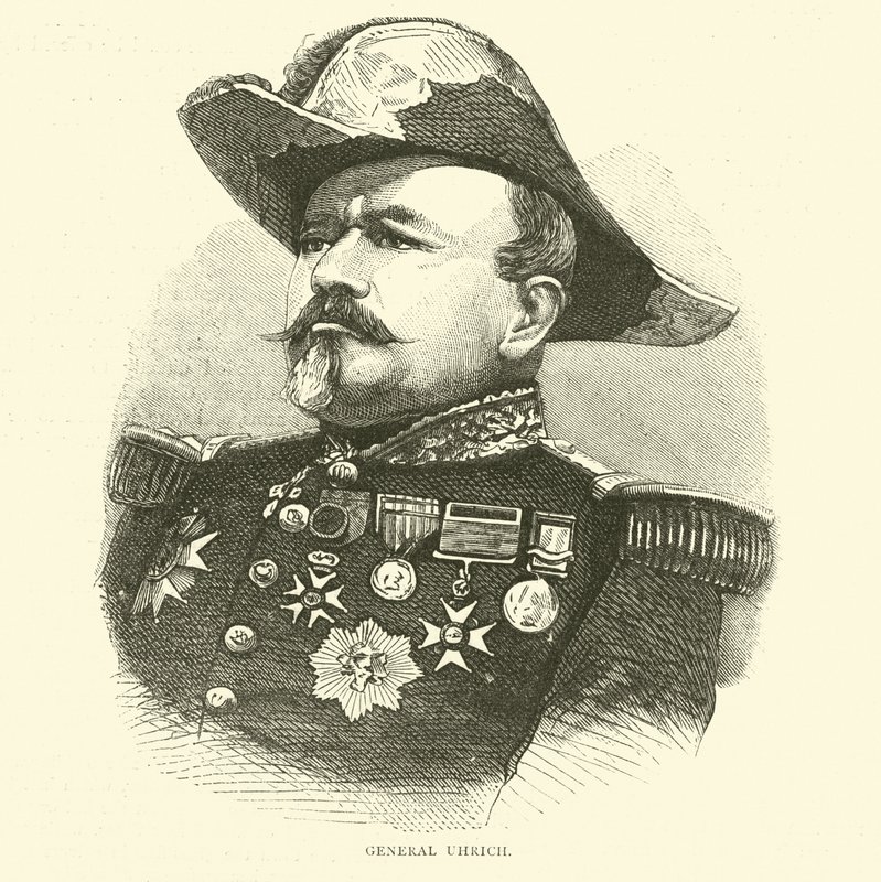 Le général Uhrich, septembre 1870 - English School