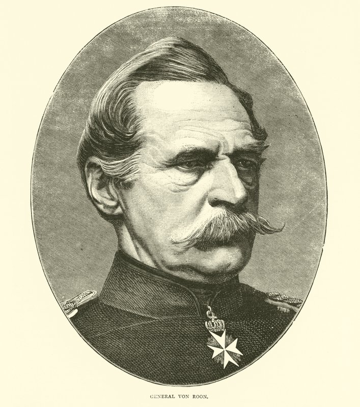 Général Von Roon, août 1870 - English School