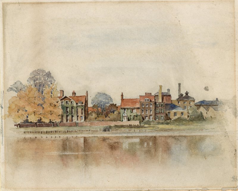Vue générale de Chiswick Mall - English School