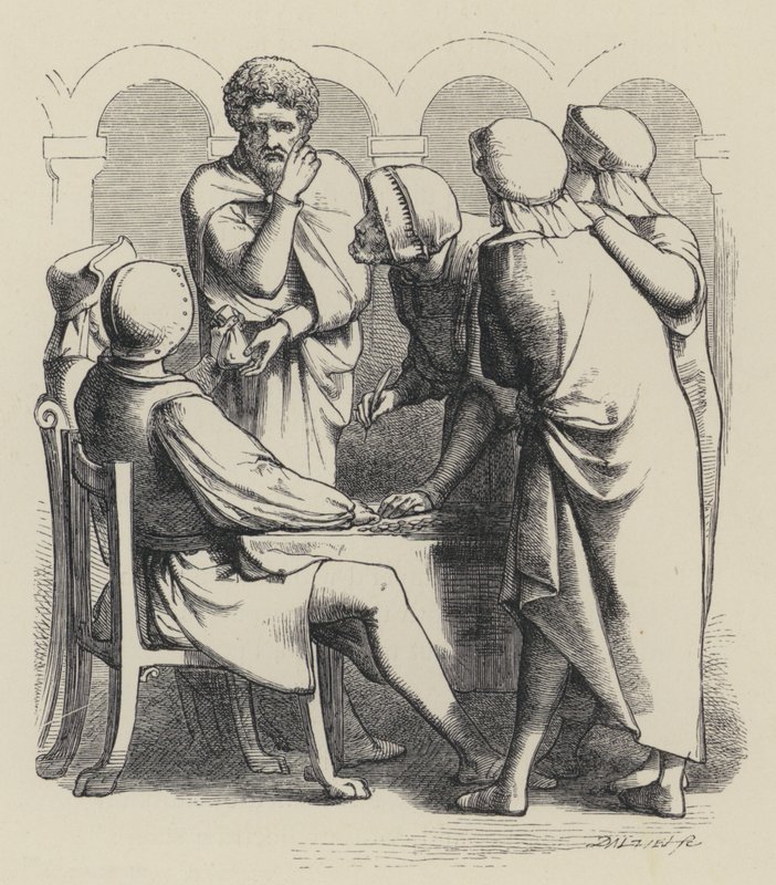 Le Sacrifice, poème de George Herbert - English School