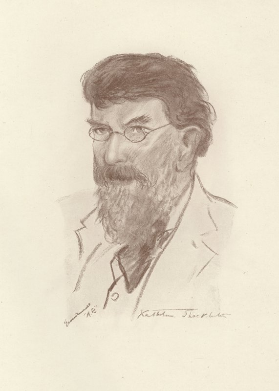 George William Russell, écrivain et peintre nationaliste irlandais - English School