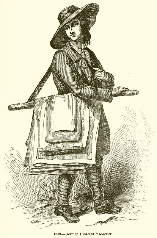 Vendeur itinérant allemand - English School