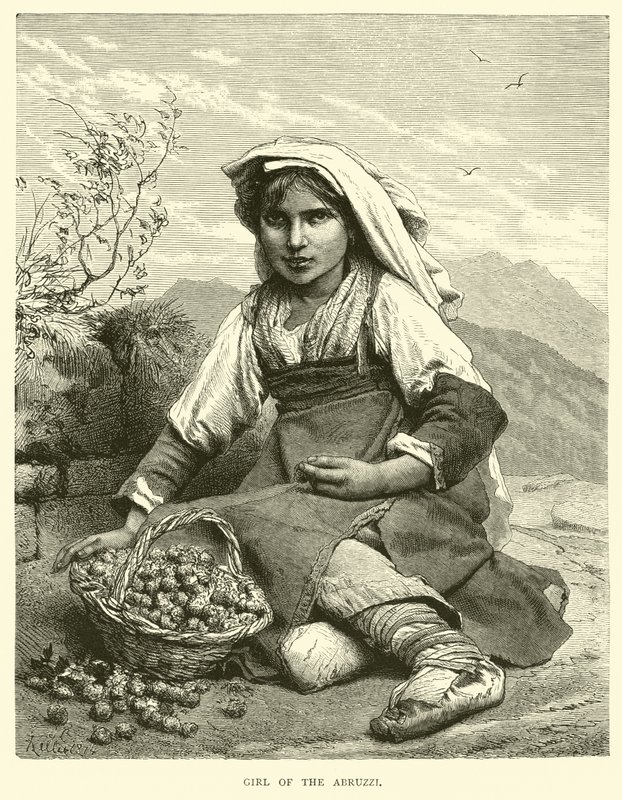 Fille des Abruzzes - English School
