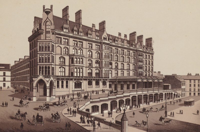 Glasgow : Hôtel et Gare de St Enoch - English School
