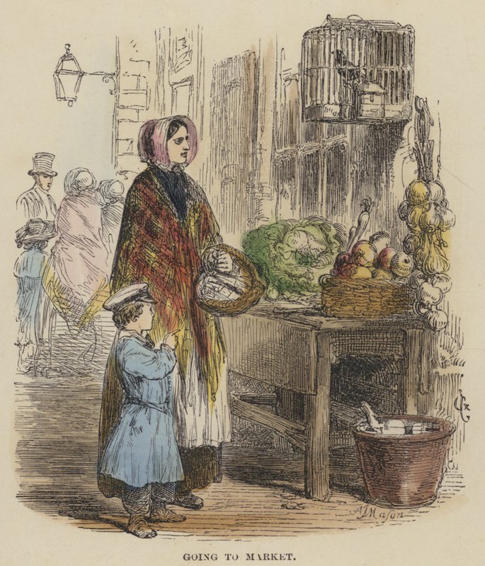 Aller au marché - English School