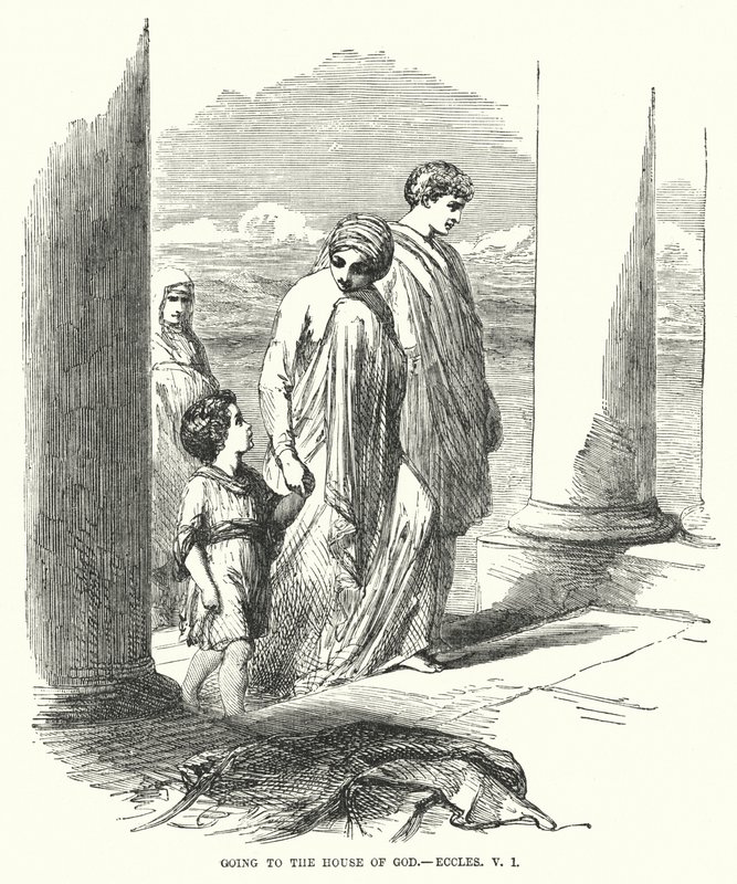 Aller à la maison de Dieu, Ecclésiaste V - English School