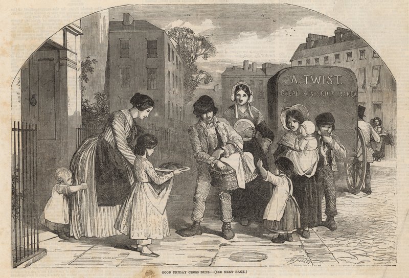 Petits pains de la croix du Vendredi Saint - English School