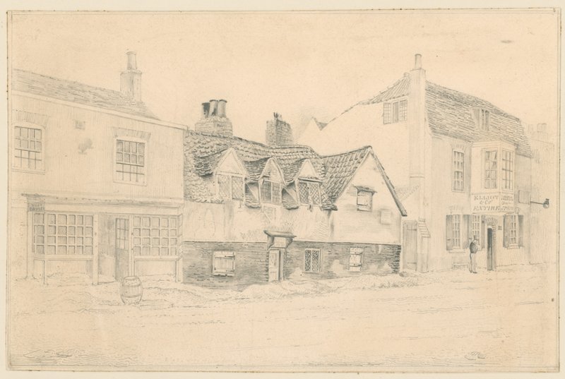 Gravel Pit Alms Houses, Notting Hill Gate, Londres - English School