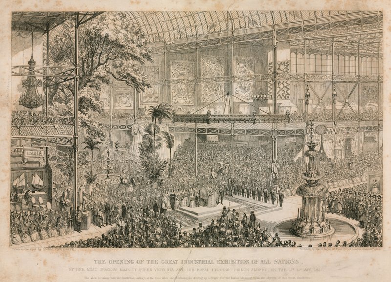 Grande Exposition, 1851, Ouverture le 1er Mai 1851 - English School