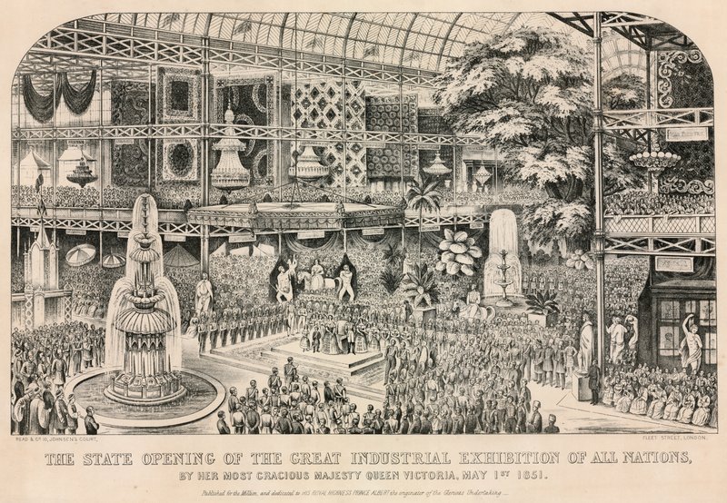 Grande Exposition, 1851, Ouverture le 1er Mai 1851 - English School