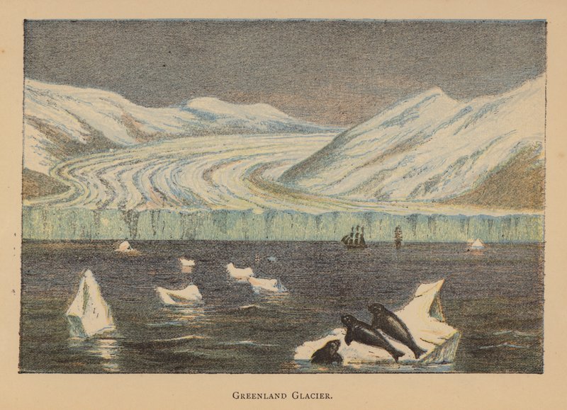 Glacier du Groenland - English School