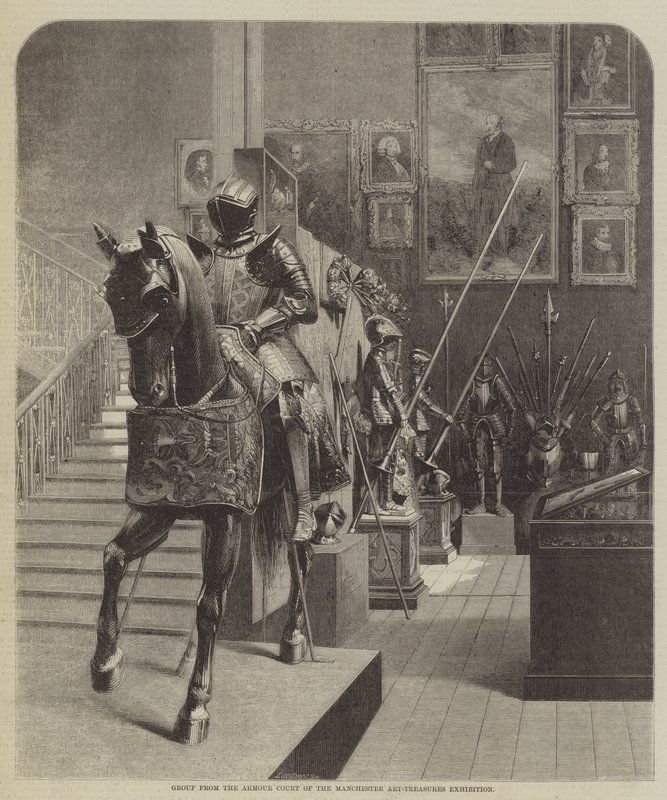 Groupe de la cour des armures de l