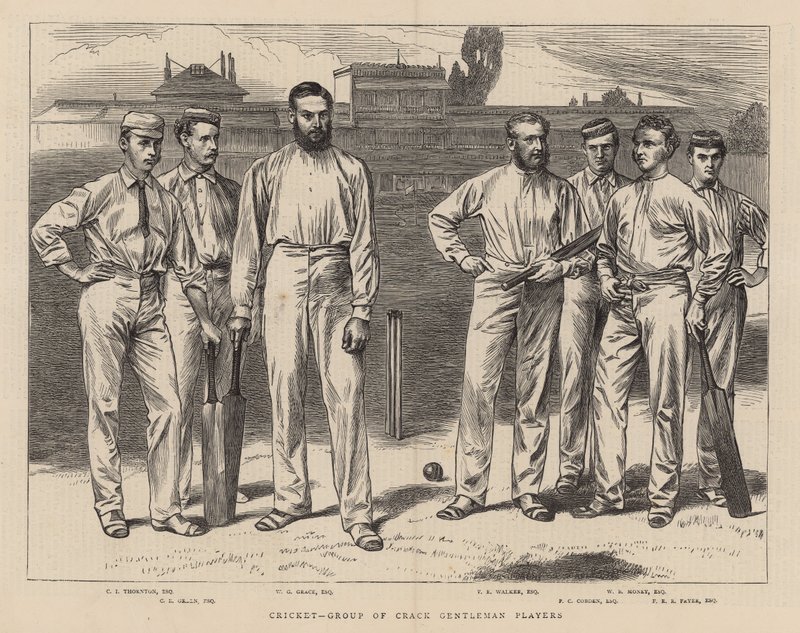 Groupe de joueurs amateurs de premier plan - English School