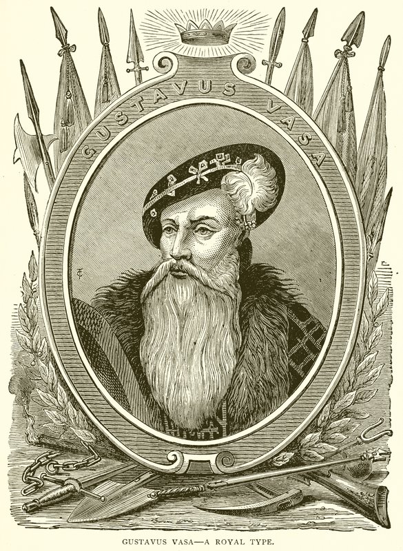 Gustave Vasa--Un type royal - English School