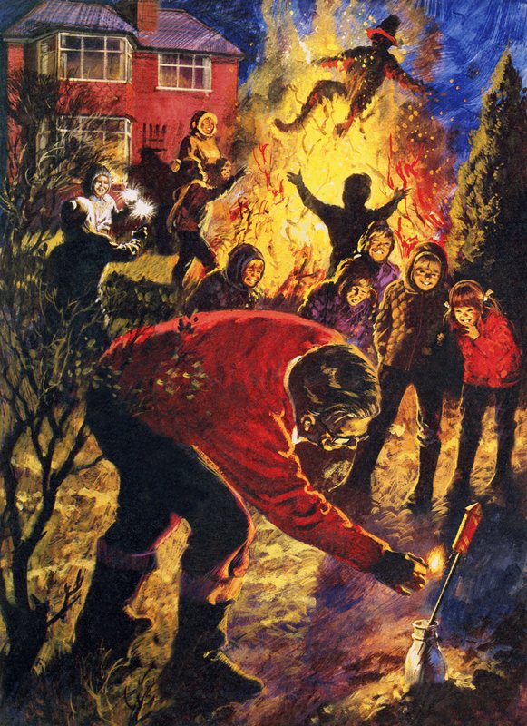 La Nuit de Guy Fawkes - English School
