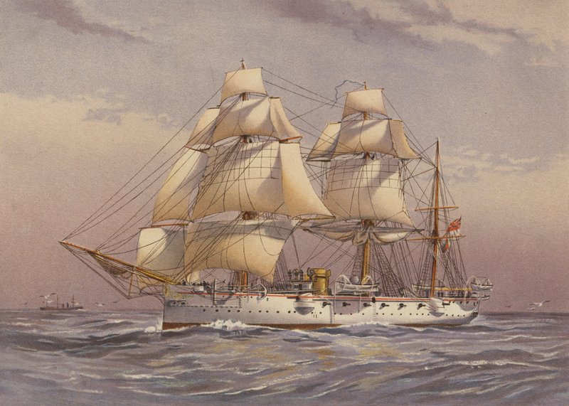 HMS Calliope, croiseur de 3e classe - English School