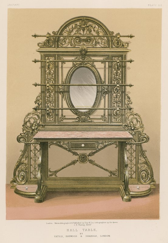 Table de Hall - English School