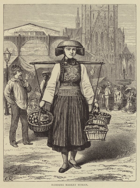 Marchande de Hambourg - English School