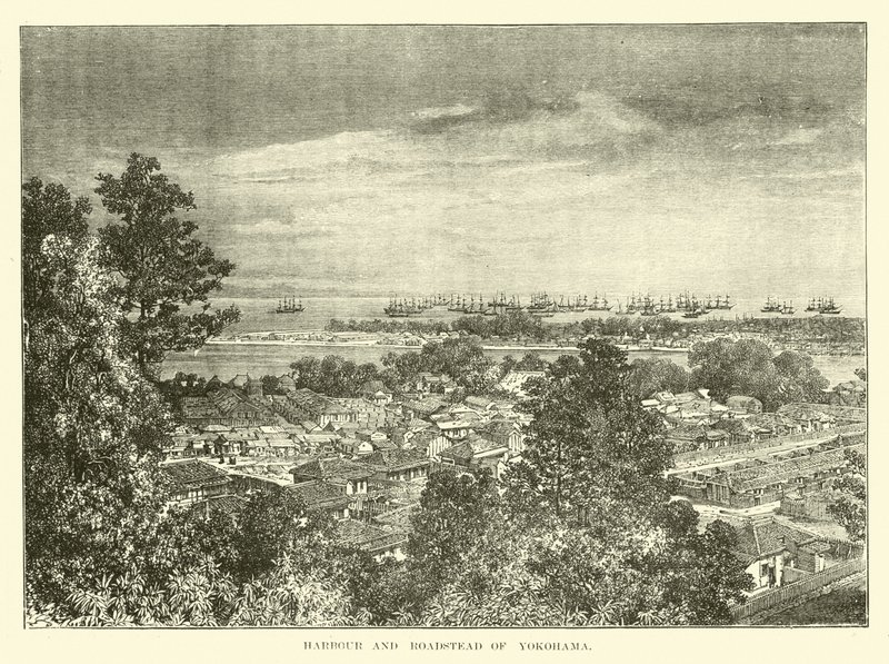 Port et Rade de Yokohama - English School