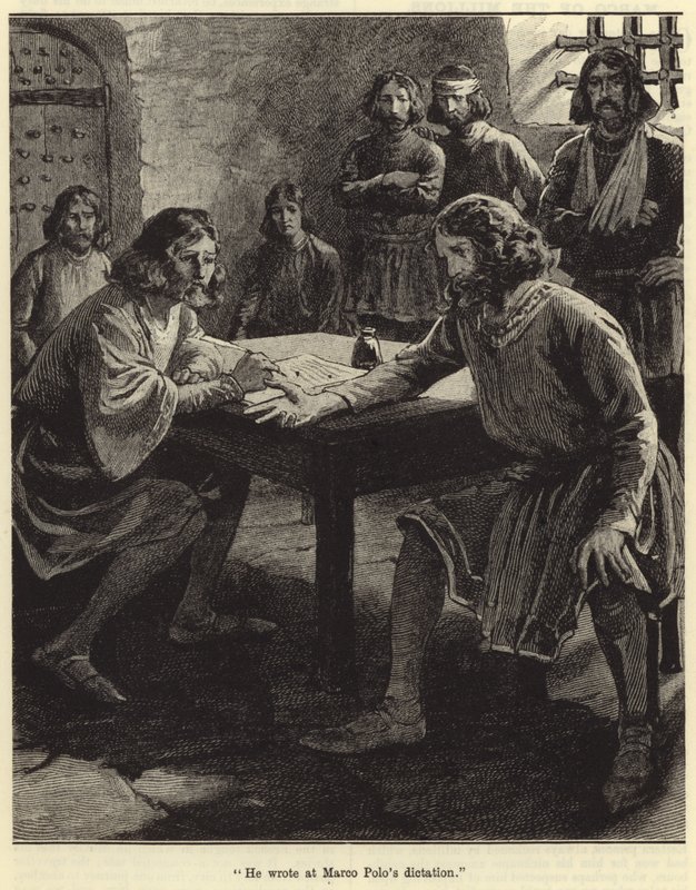 Il écrivait sous la dictée de Marco Polo - English School