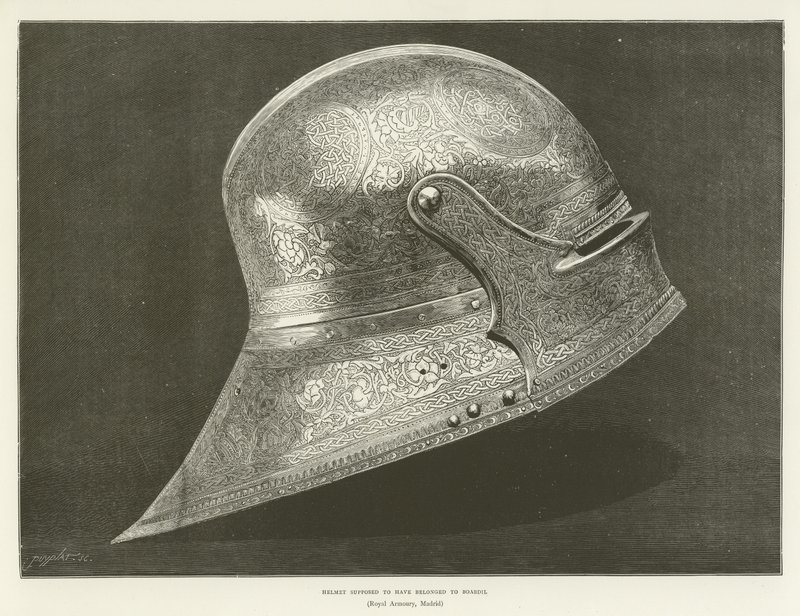 Casque supposé avoir appartenu à Boabdil - English School