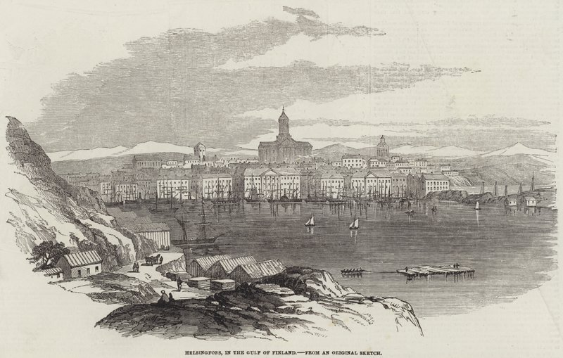 Helsingfors, dans le golfe de Finlande - English School