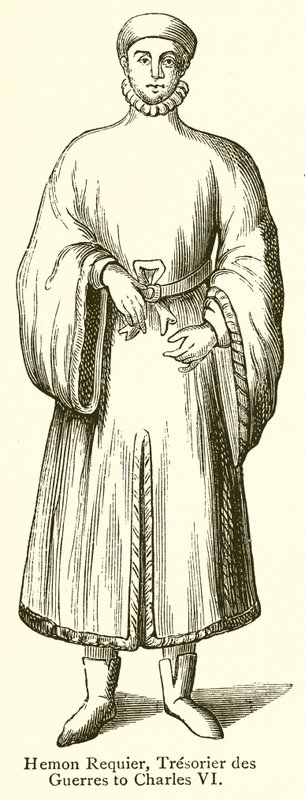 Hemon Requier, Trésorier des Guerres de Charles VI - English School
