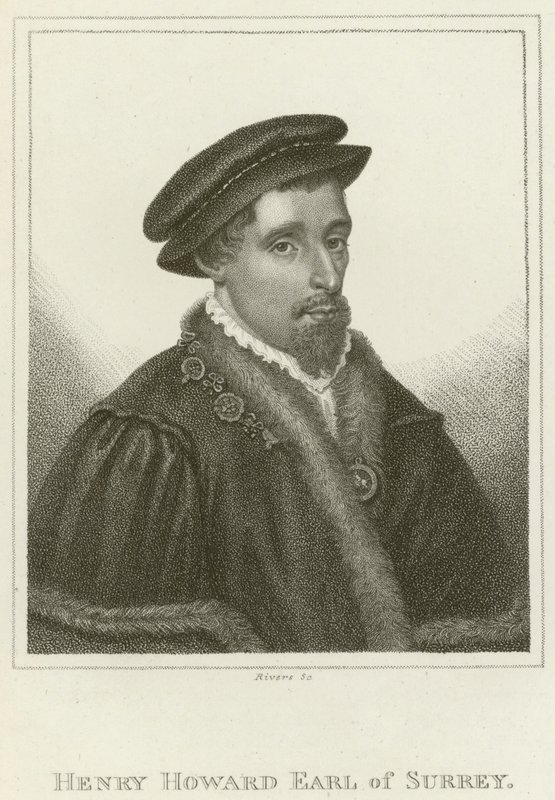 Henry Howard, comte de Surrey (gravure) - English School