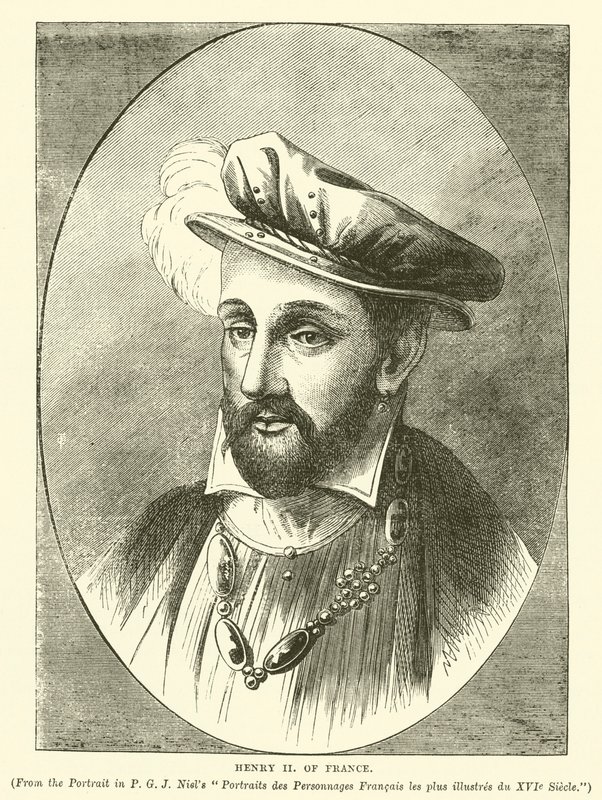 Henri II de France - English School