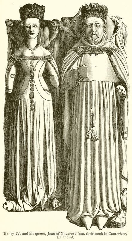 Henri IV et sa reine, Jeanne de Navarre - English School