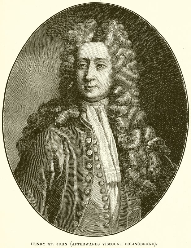 Henry St. John (plus tard vicomte Bolingbroke) - English School