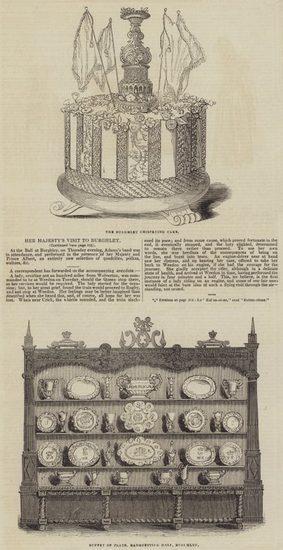 La visite de Sa Majesté à Burghley - English School